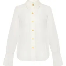 Блуза из шелковой органзы