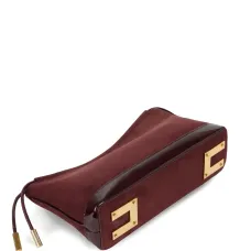 Замшевый клатч