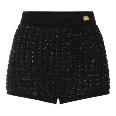 Шорты, украшенные пайетками