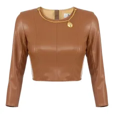 Топ с круглым вырезом