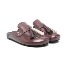 Мюли с кисточками