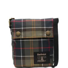 Сумка-мессенджер в клетку тартан Сумка-мессенджер в клетку тартан