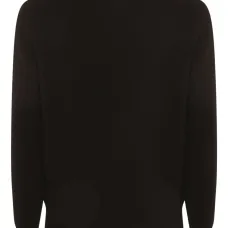 Джемпер с круглым вырезом и длинными рукавами