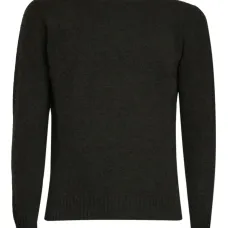 Кашемировый свитер с круглым вырезом