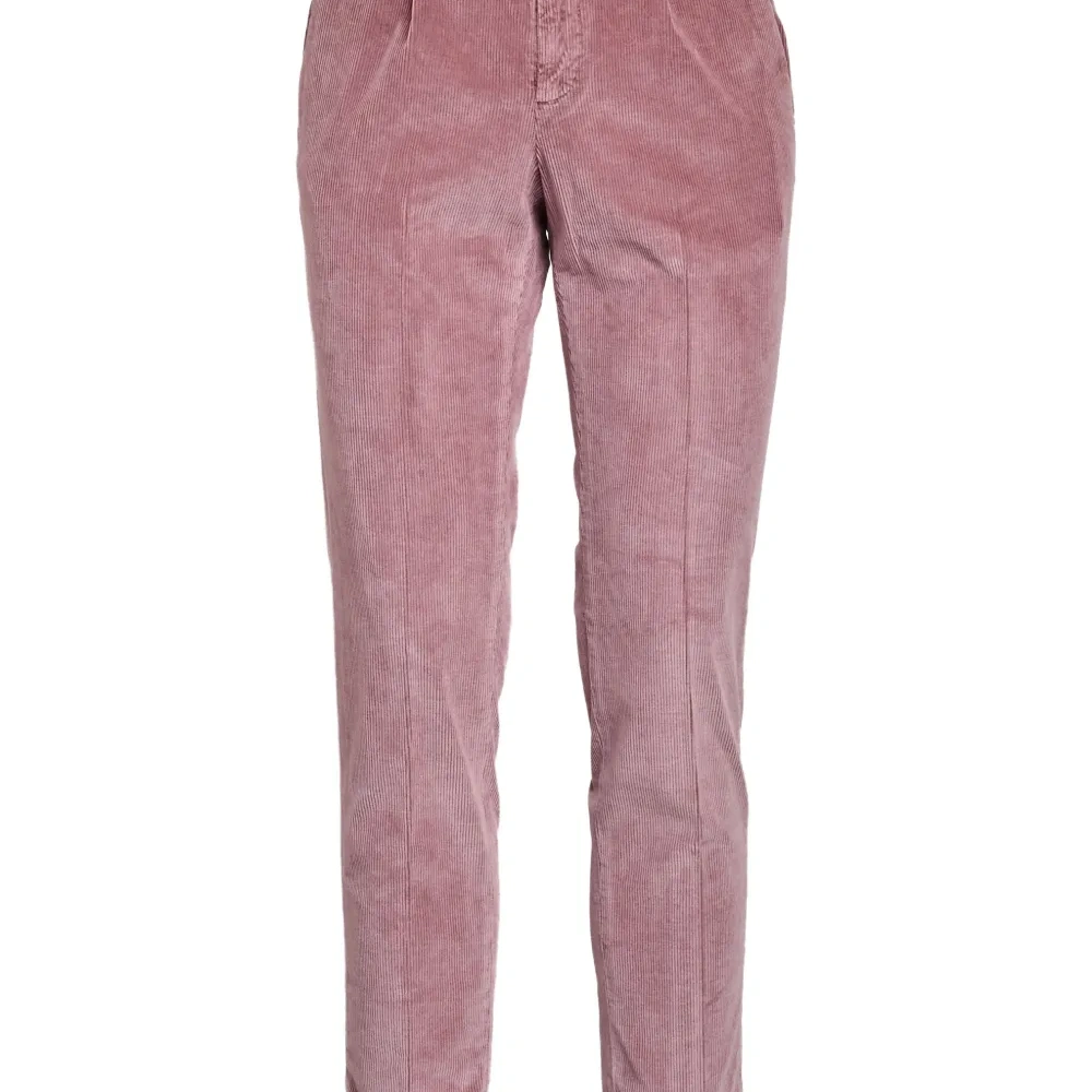 Вельветовые брюки со складками