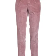 Вельветовые брюки со складками