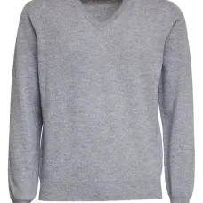 Свитер с V-образным вырезом