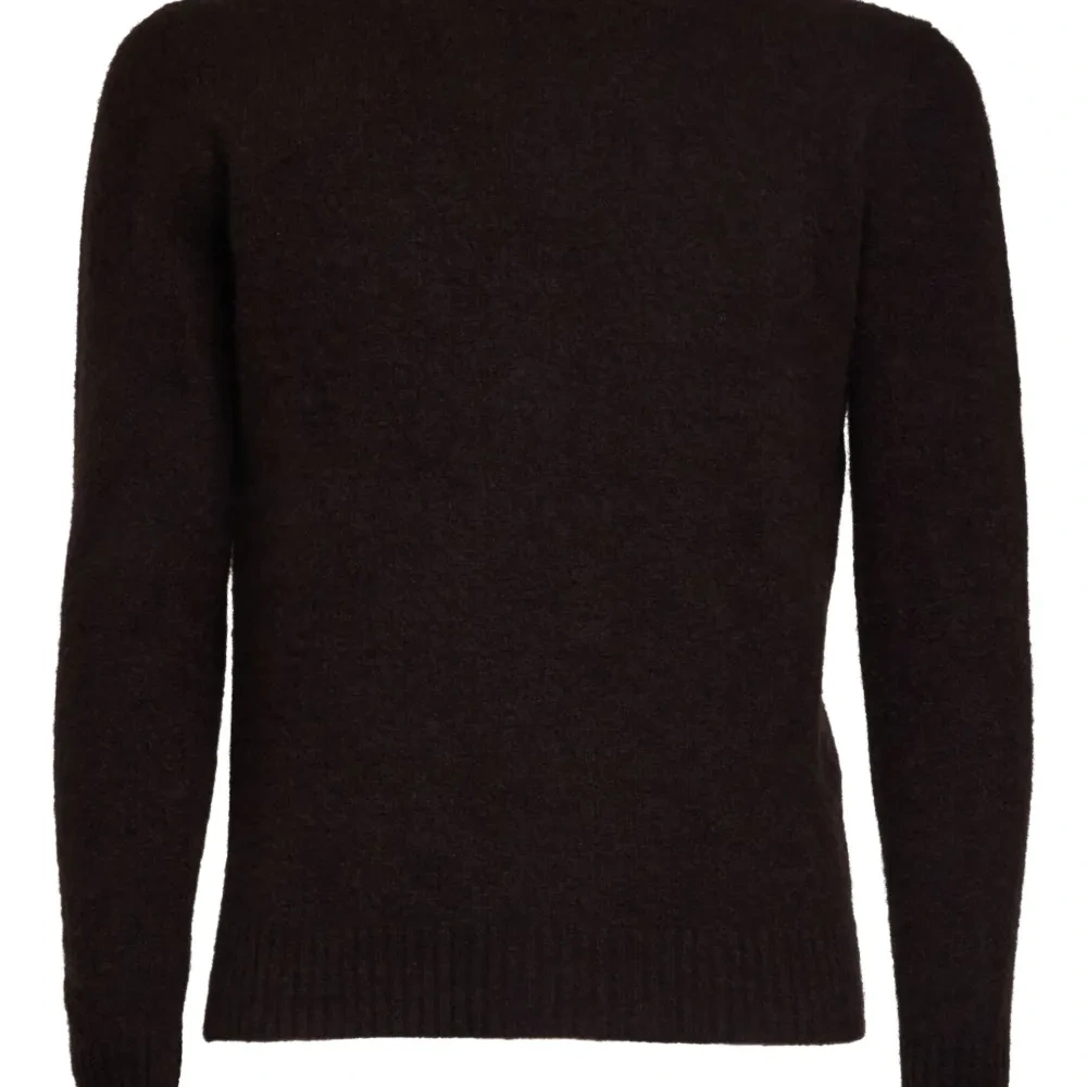 Кашемировый свитер с круглым вырезом