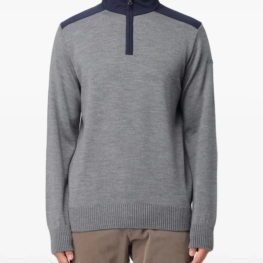 Трикотаж с воротником на молнии