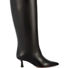 Сапоги с заострённым носком и каблуком 40 мм