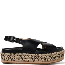 Плетёные босоножки на платформе Francia, каблук 35 мм