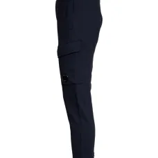 Спортивные штаны из флиса с диагональным рельефом