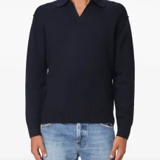 Джемпер с воротником поло