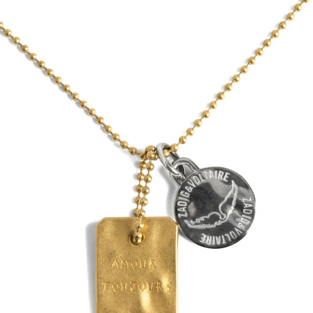 Ожерелье-цепочка с подвесками