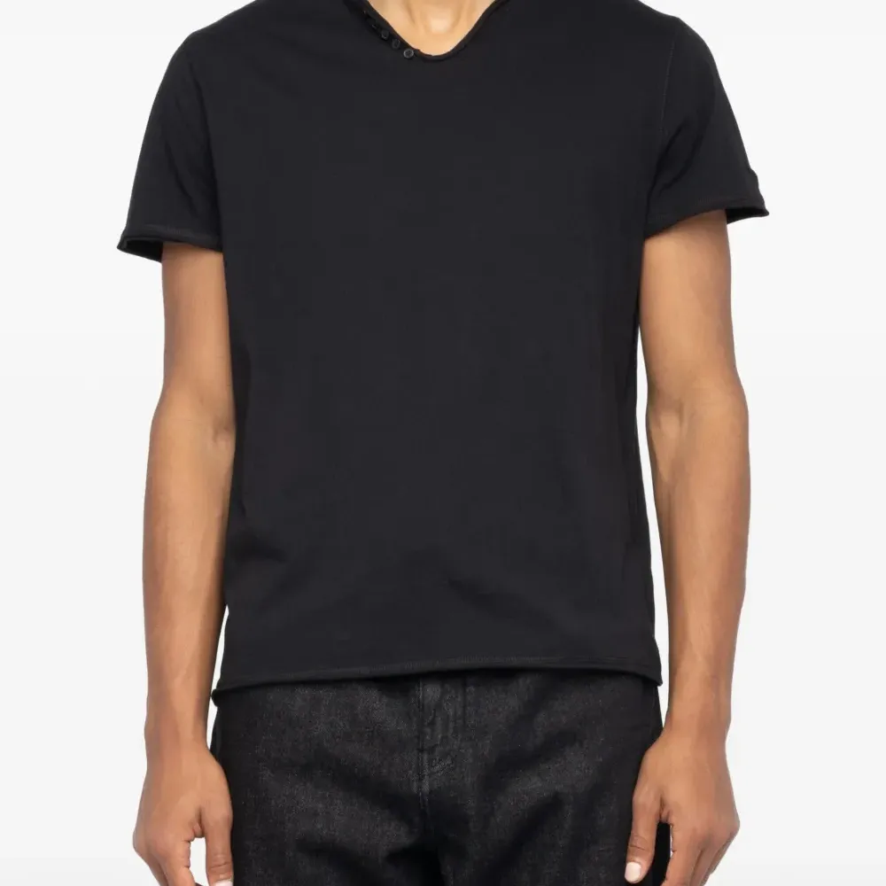 Футболка с воротником-хенли Monastir