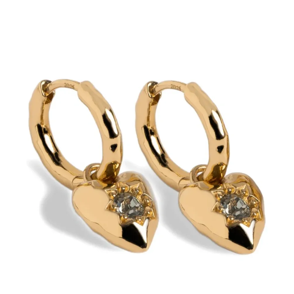 Серьги-кольца Heartbreaker