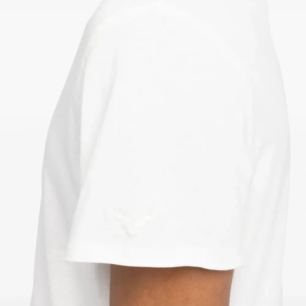 Футболка с V-образным вырезом и короткими рукавами