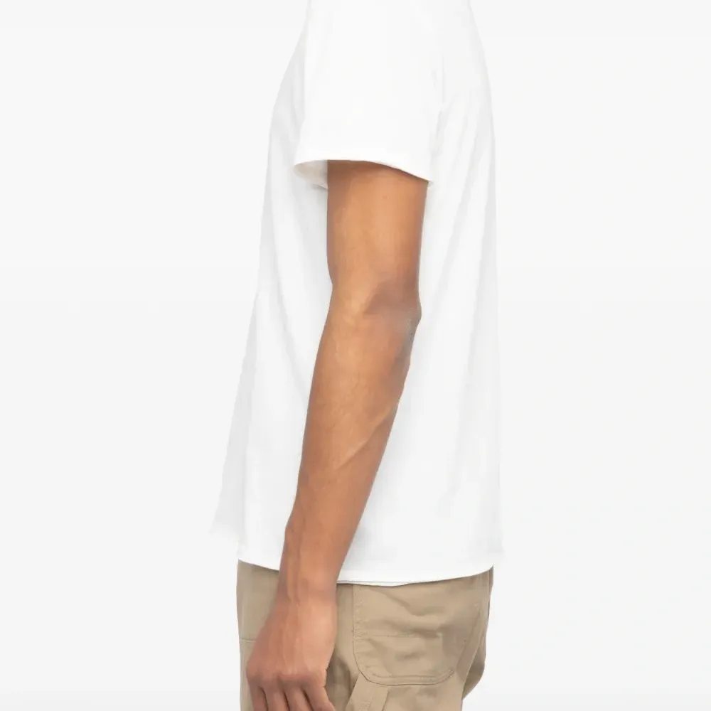 Футболка с V-образным вырезом и короткими рукавами