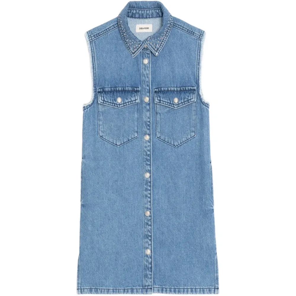 Джинсовое платье