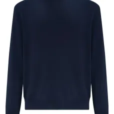 Свитер с круглым вырезом