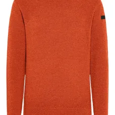 Букле свитер с круглым вырезом