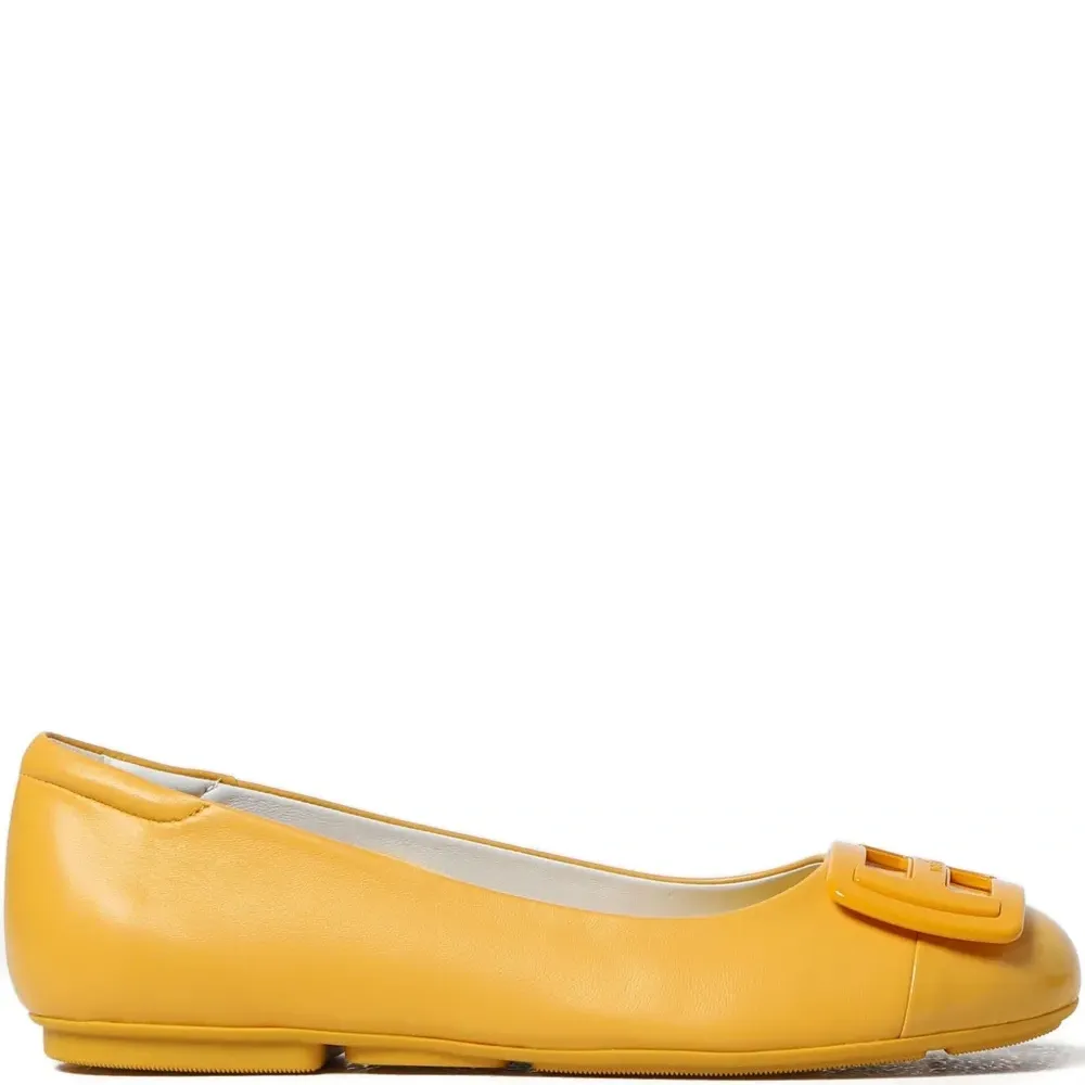 Балетки с логотипом Балетки с логотипом