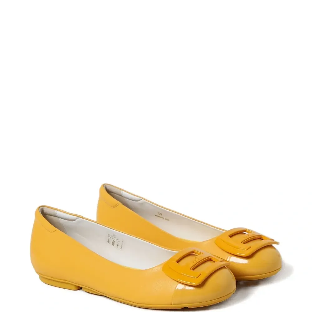 Балетки с логотипом Балетки с логотипом