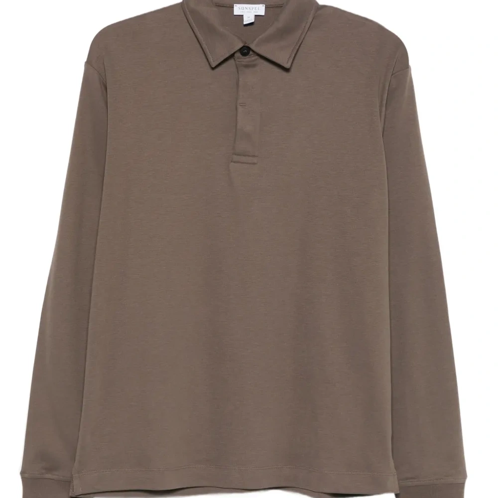 Поло с длинными рукавами