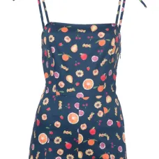 Боди с принтом и завязками Боди с принтом и завязками