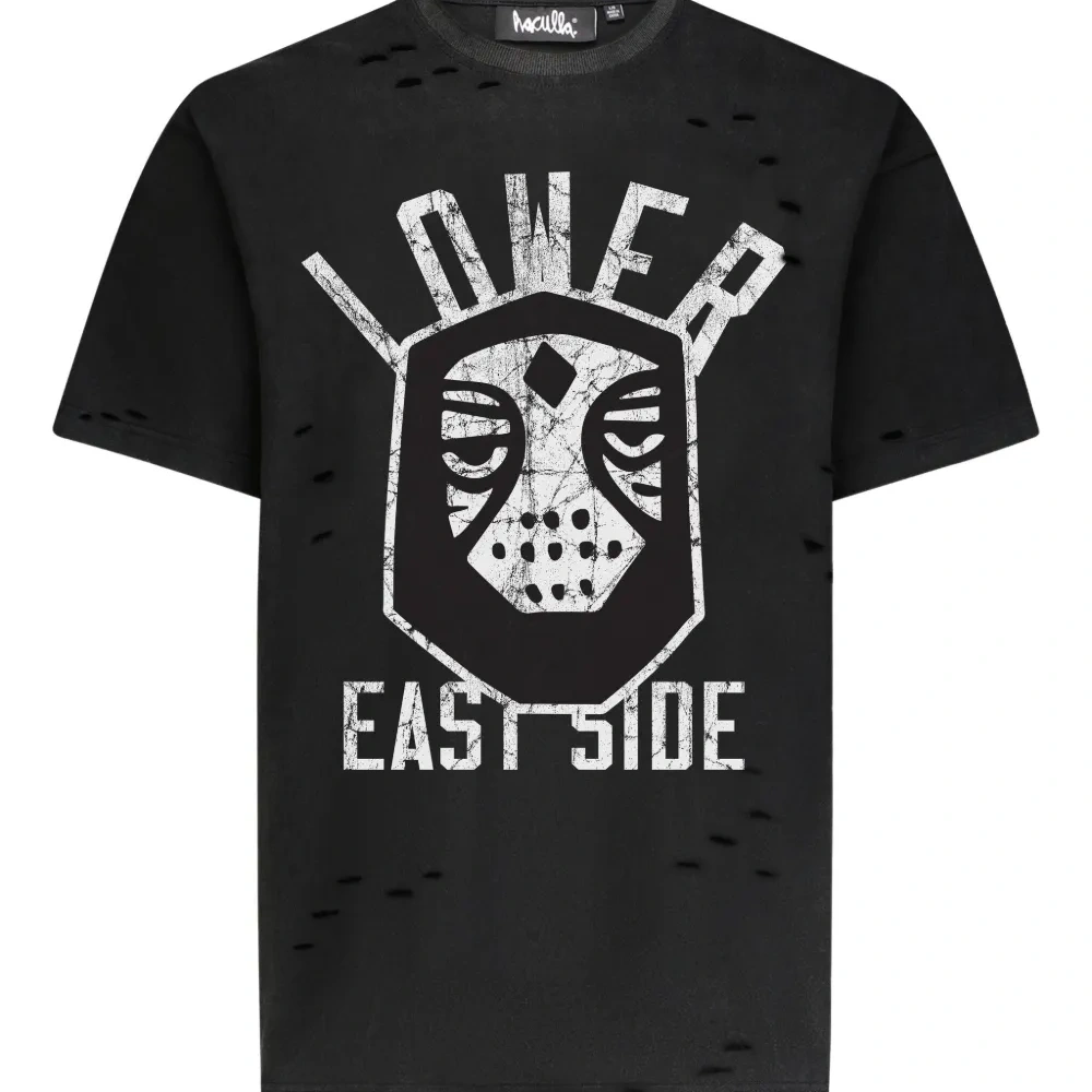 Футболка Lower East Side с эффектом потертости