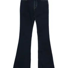 Джинсы с нашивкой-логотипом