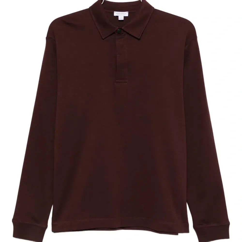 Поло с длинными рукавами