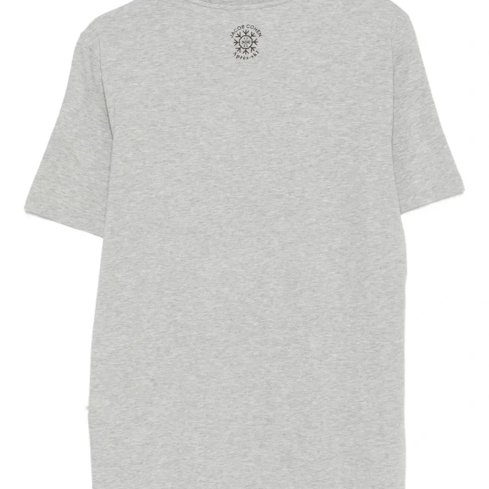 Футболка с графическим принтом и круглым вырезом