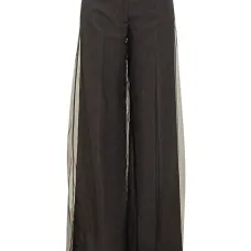 Брюки с тюлевой накидкой