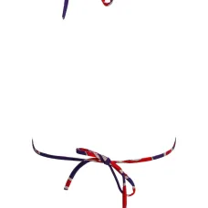 Бикини с завязками и принтом