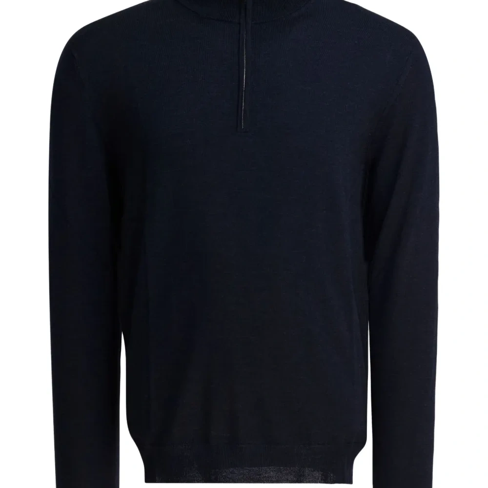 Свитер на молнии с воротником