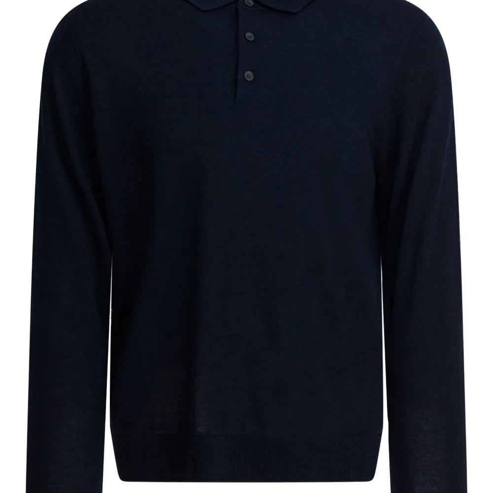 Поло на пуговицах