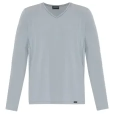 Лонгслив для дома с V-образным вырезом Лонгслив для дома с V-образным вырезом