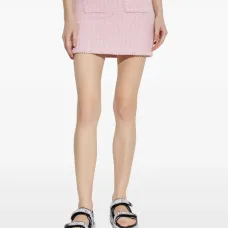 Мини-юбка Ellianna с карманами и пуговицами в виде сердечек