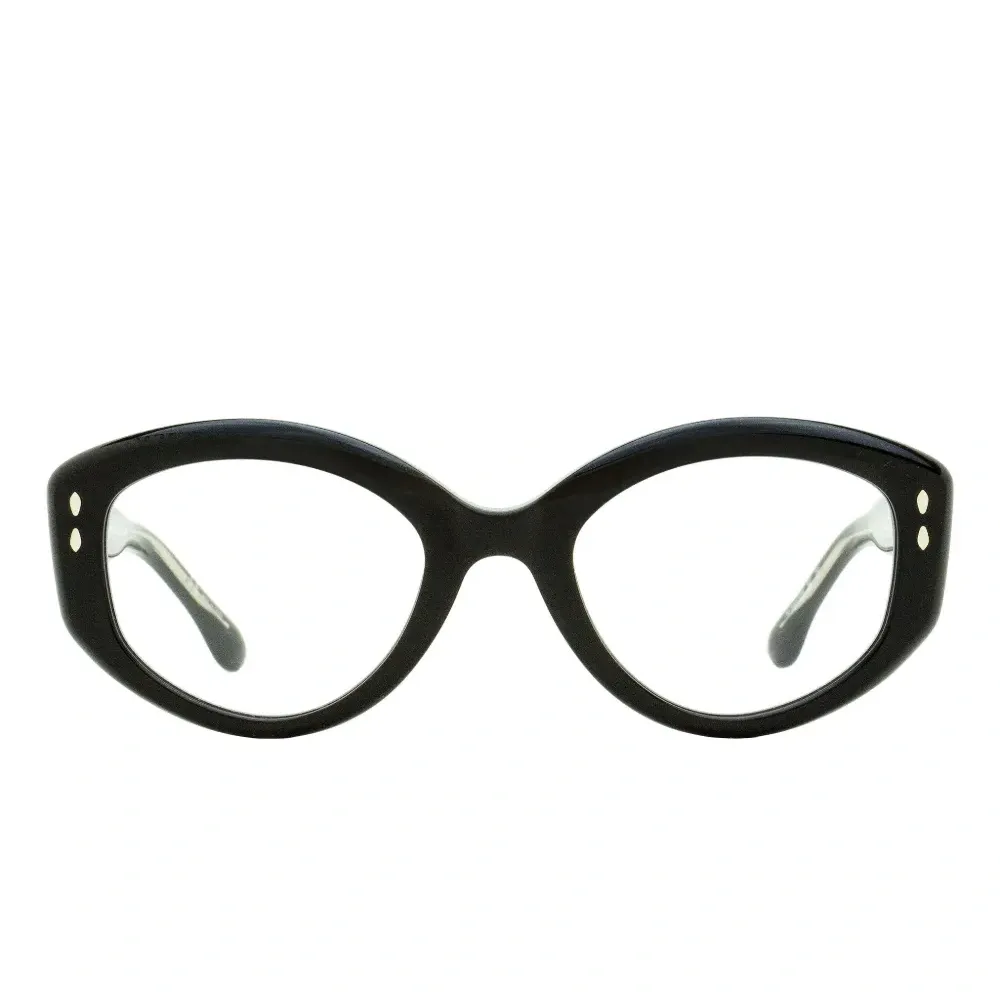 Очки овальной формы с заклёпками Очки овальной формы с заклёпками