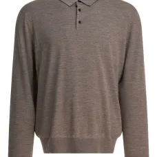 Поло на пуговицах