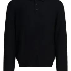 Поло на пуговицах