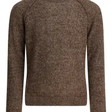 Свитер реглан с круглым вырезом