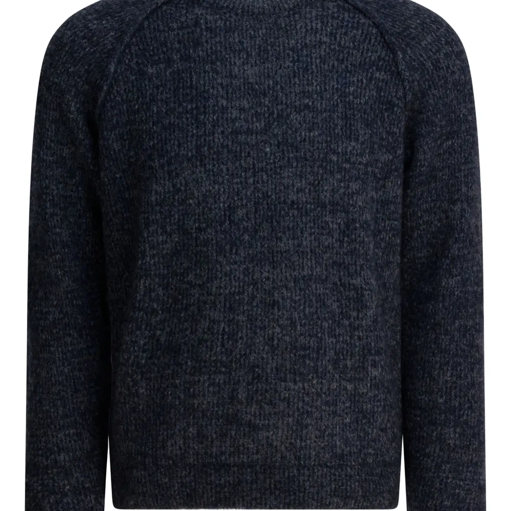 Джемпер с круглым вырезом и рукавами реглан