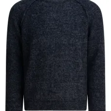 Джемпер с круглым вырезом и рукавами реглан