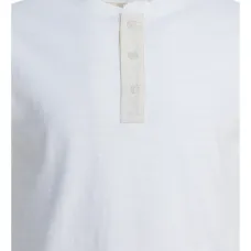 Хлопковая футболка Henley