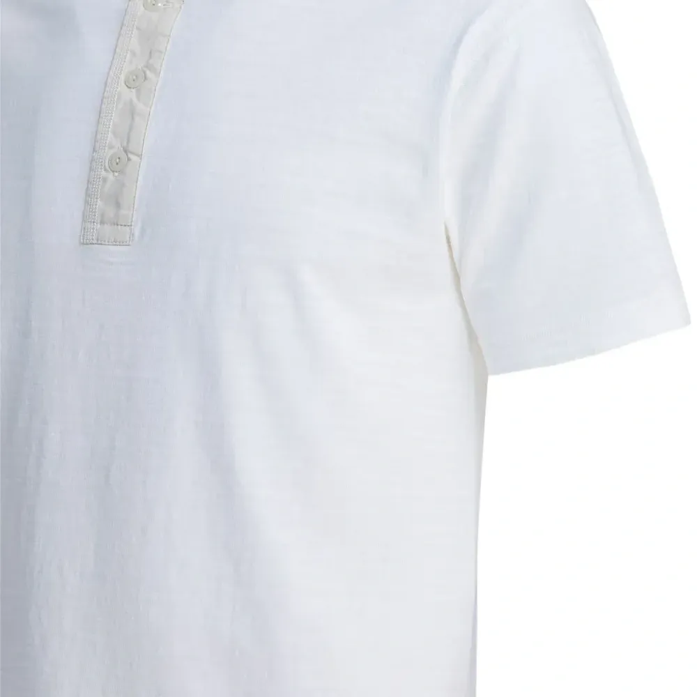 Хлопковая футболка Henley