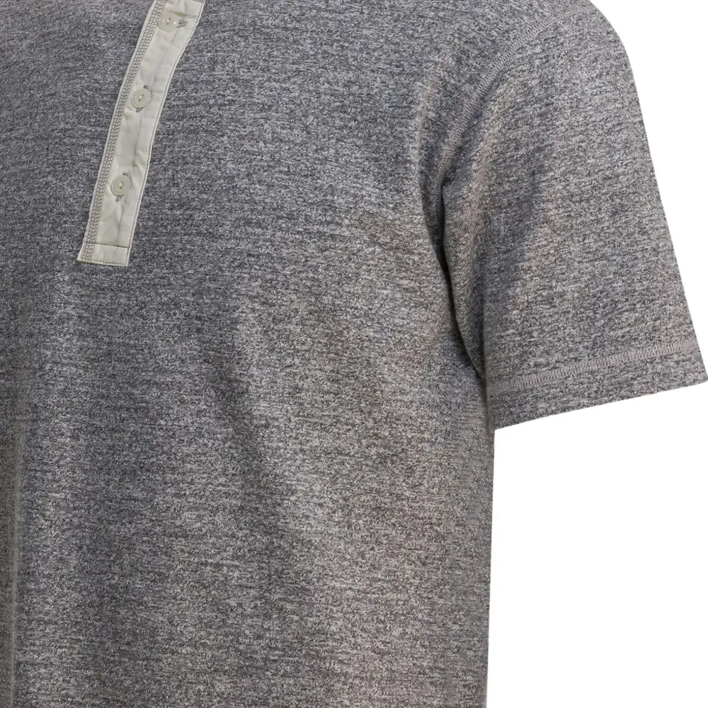 Хлопковая футболка Henley