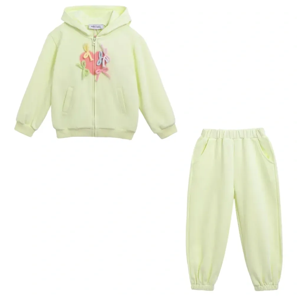 Спортивный костюм с бантом