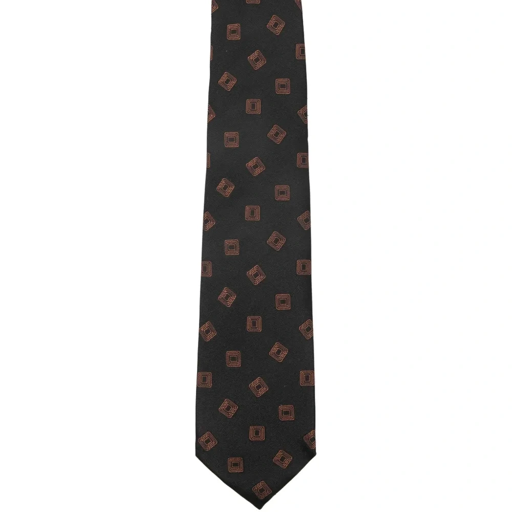 Галстук с геометрическим узором
